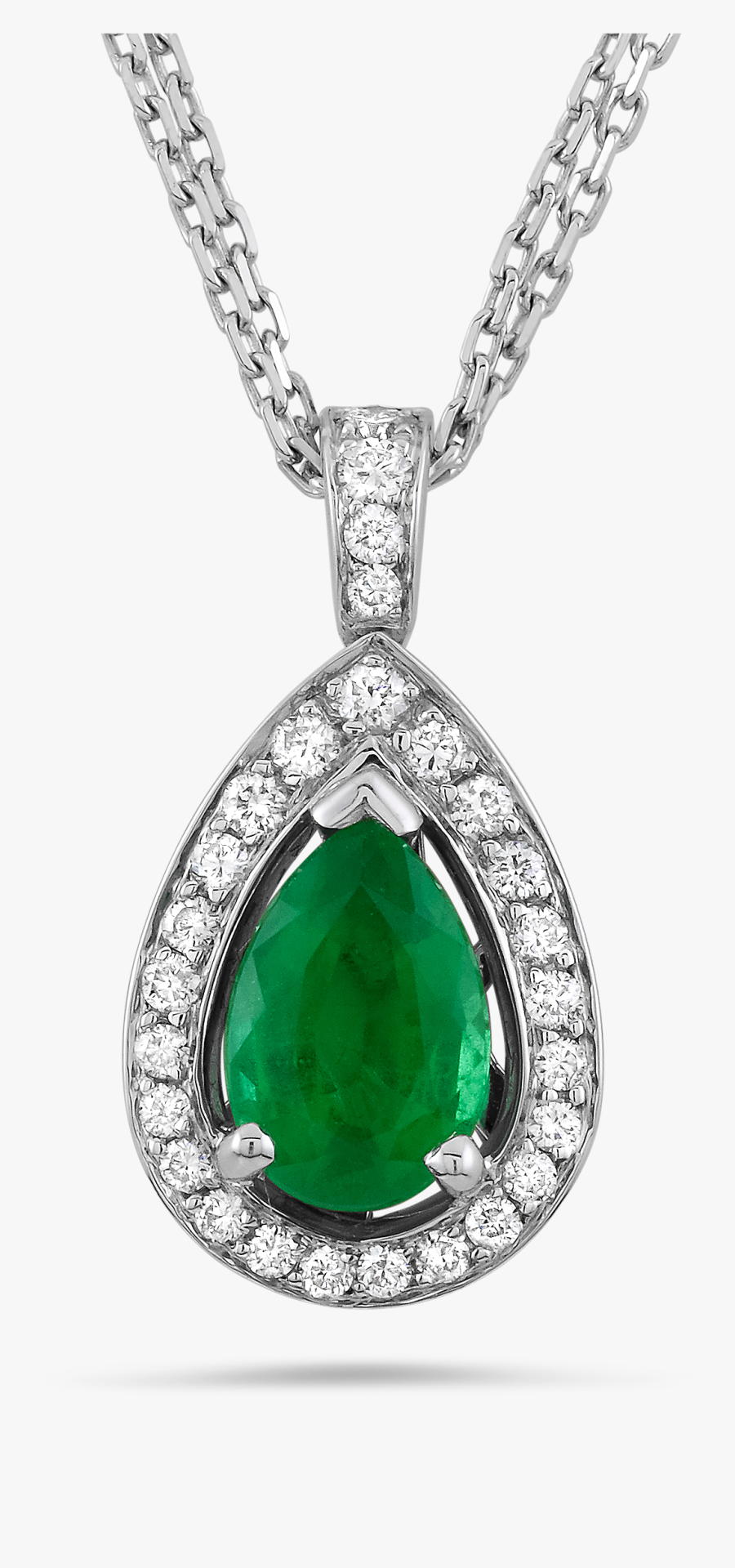 Necklace Clipart Emerald - Emerald Necklace Png Clipart, Transparent Clipart