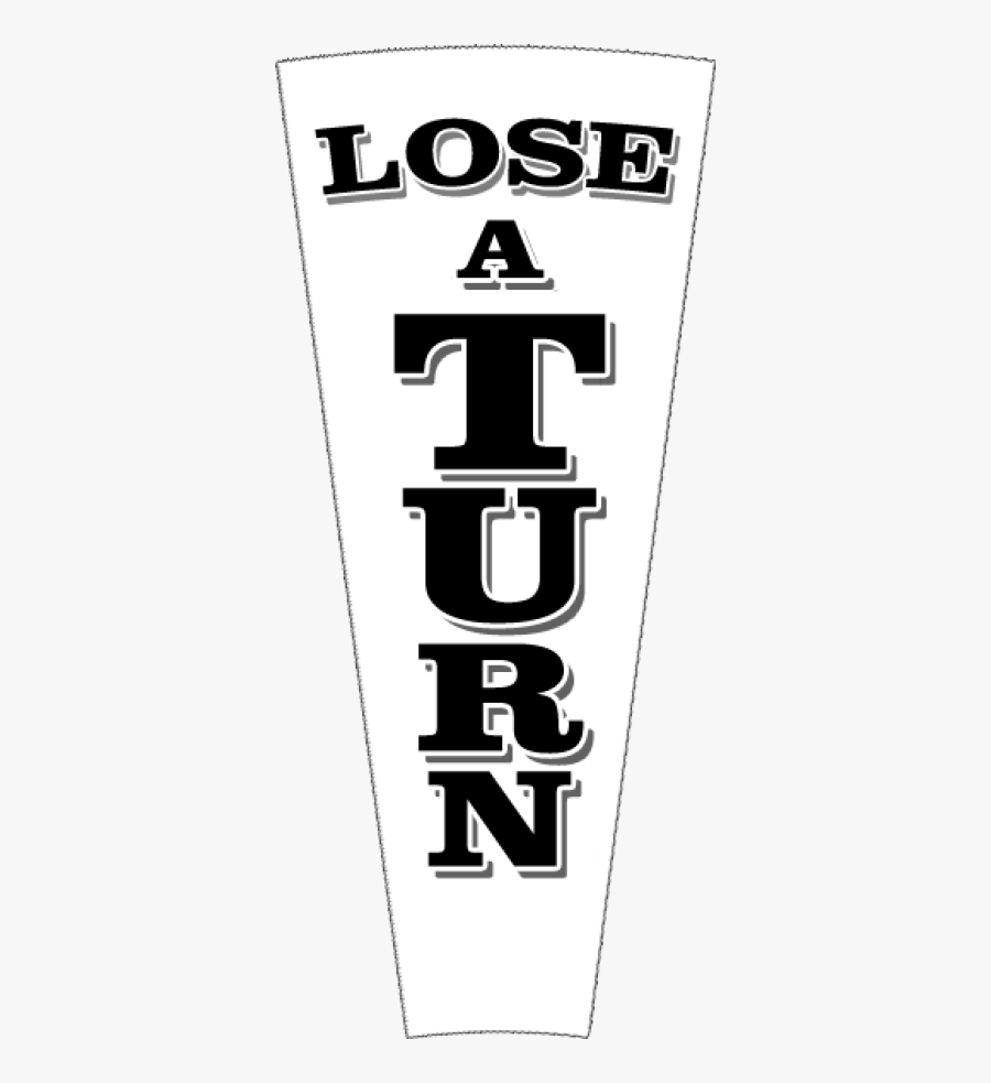 Wheel Of Fortune Lose A Turn Wedge, Transparent Clipart