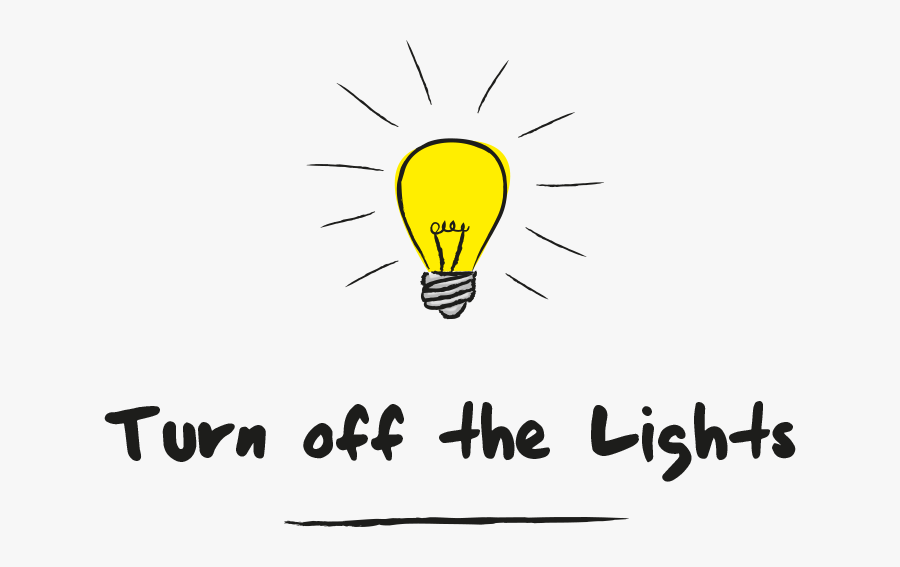 Turn Off The Light Png, Transparent Clipart