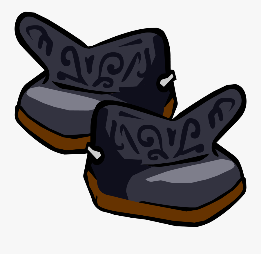 Club Penguin Rewritten Wiki - Club Penguin Cowboy Boots, Transparent Clipart