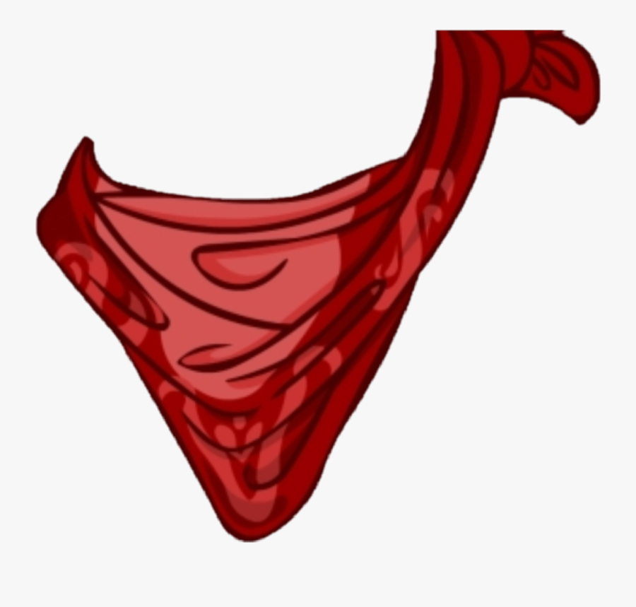#cowboys #cowboy #hats #redscarf #cowboyaccessories - Transparent Background Cartoon Bandana Png, Transparent Clipart