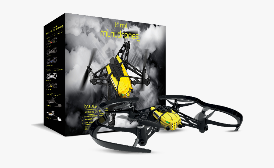 Drone Parrot Airborne Cargo Travis, Transparent Clipart