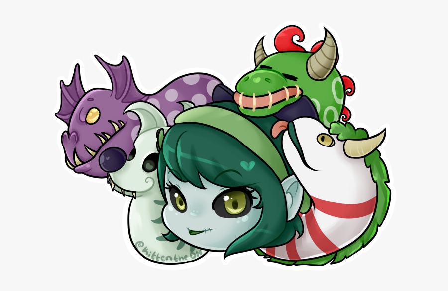 Scylla Clipart Caught - Scylla Chibi, Transparent Clipart