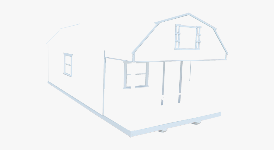 Drawing Barns Cabin, Transparent Clipart
