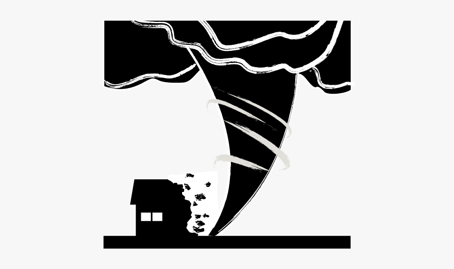 Tornado Pictogram, Transparent Clipart