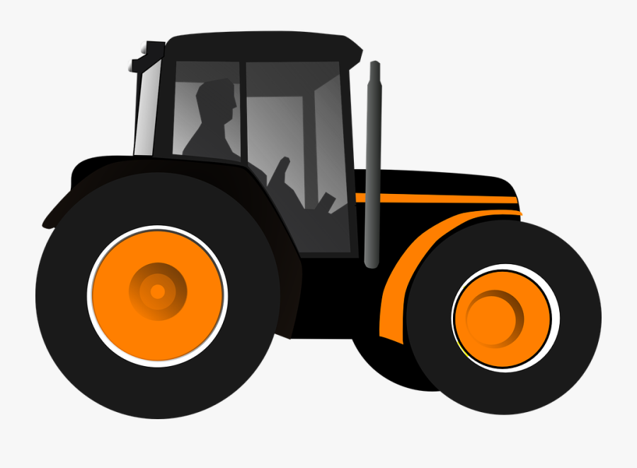Tractor And Trailer Clipart, Transparent Clipart