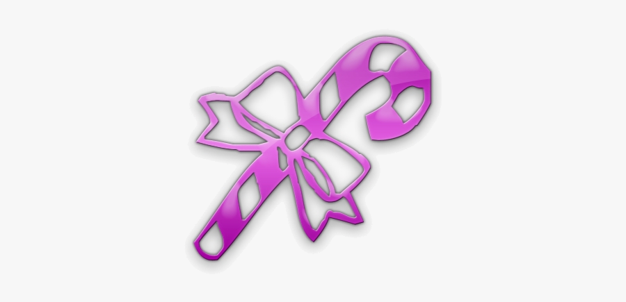 Candy Cane Clipart Pink Purple Image Transparent Png, Transparent Clipart