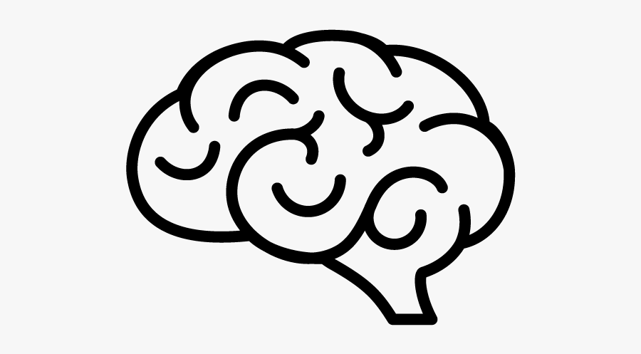 Royalty Free Brain Icon, Transparent Clipart