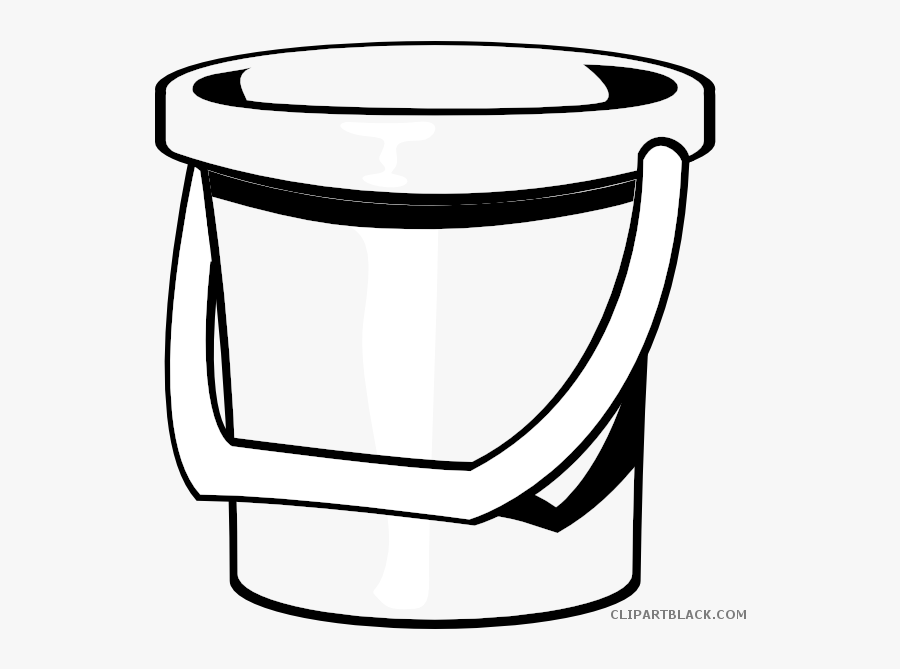 Bucket Tools Free Black White Clipart Images Clipartblack, Transparent Clipart