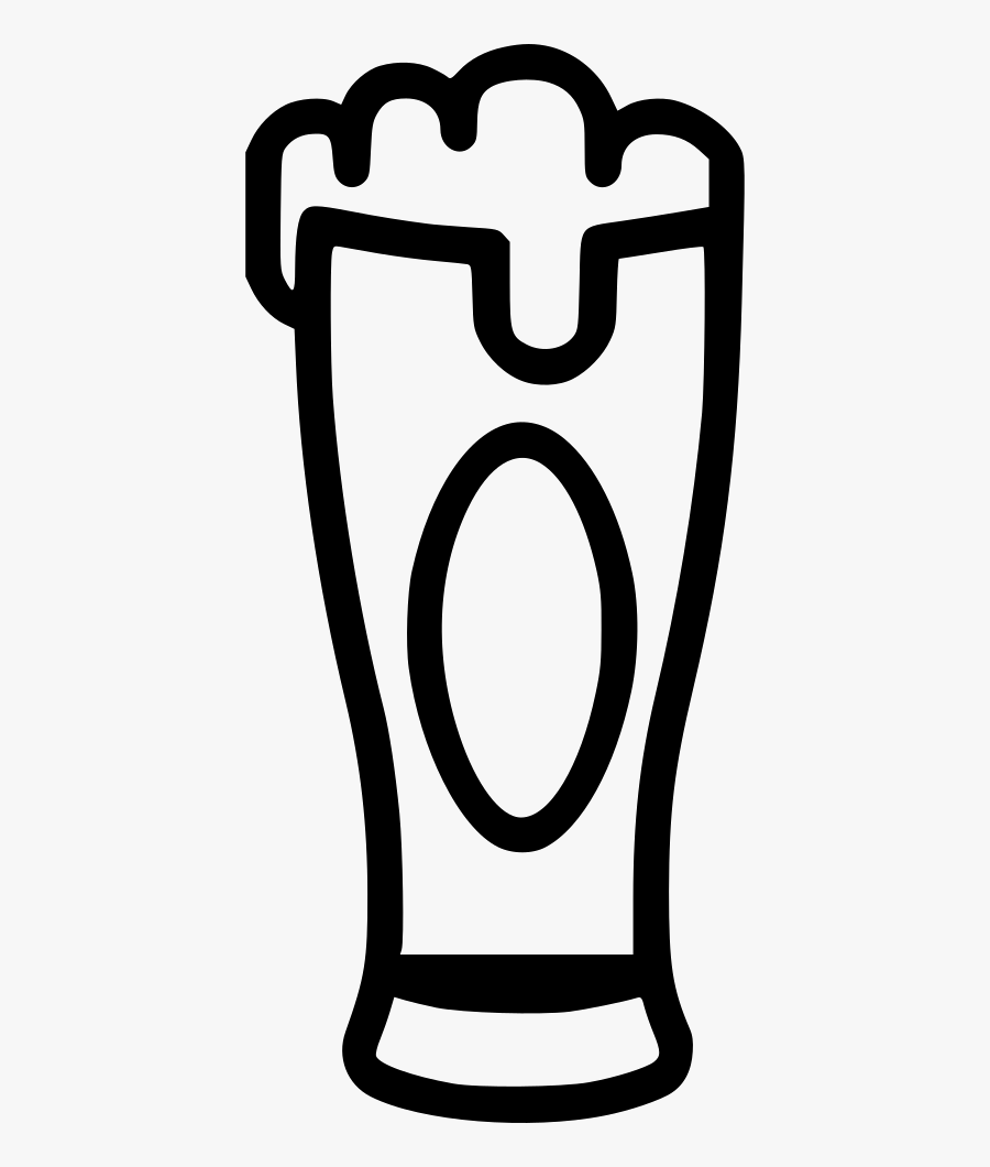 Beer Glass Comments, Transparent Clipart
