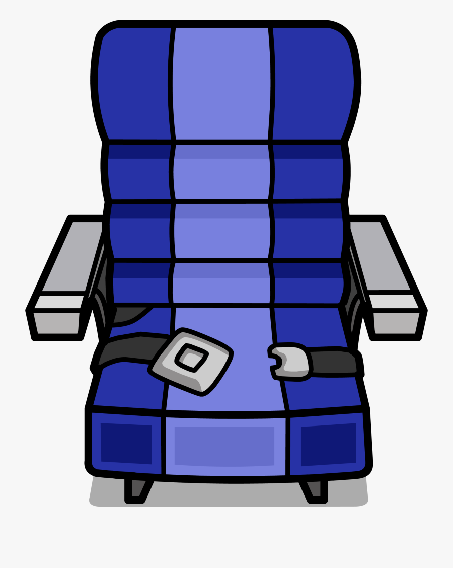 Cp Air Seat Sprite - Clip Art Airline Seat, Transparent Clipart
