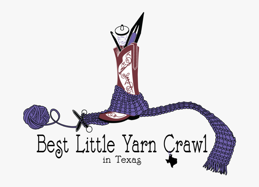 Transparent Bluebonnet Png - Best Little Yarn Crawl In Texas, Transparent Clipart