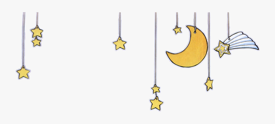 Cartoon Moon Star Background Png Download - Stars And Moon Transparent, Transparent Clipart