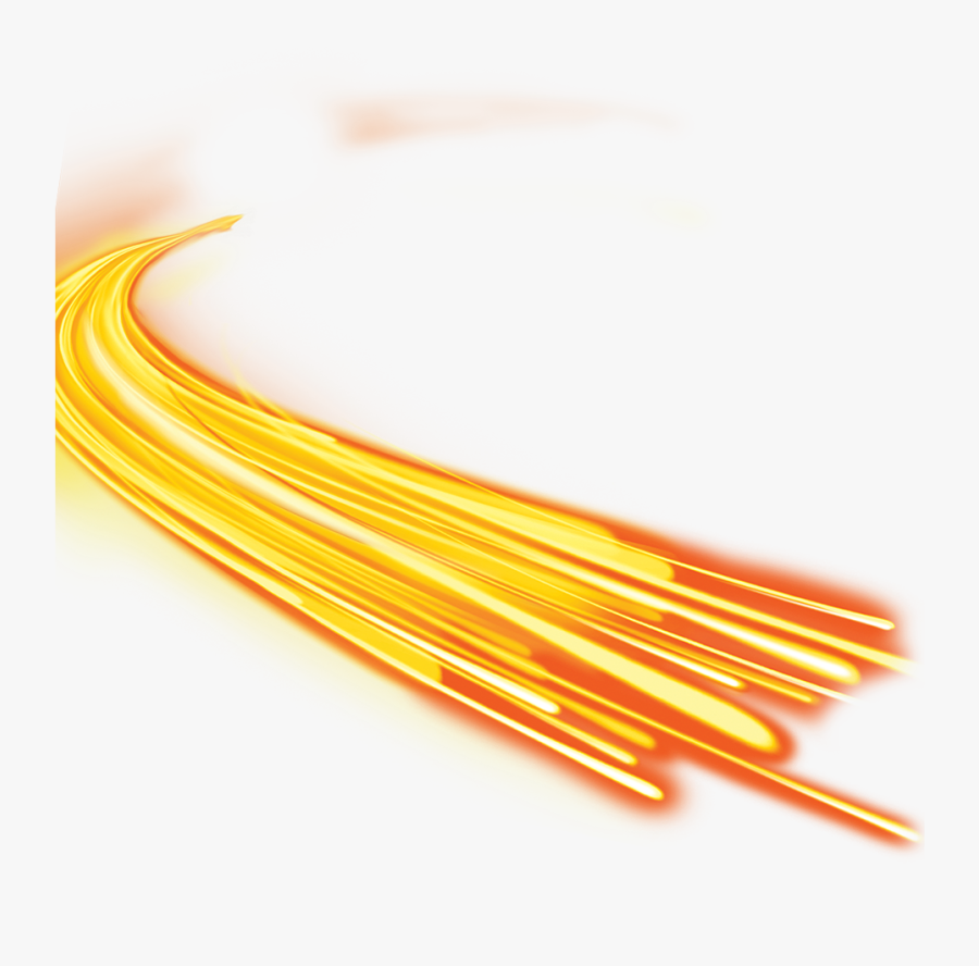 Meteor Vector - Rastro Luz Png, Transparent Clipart