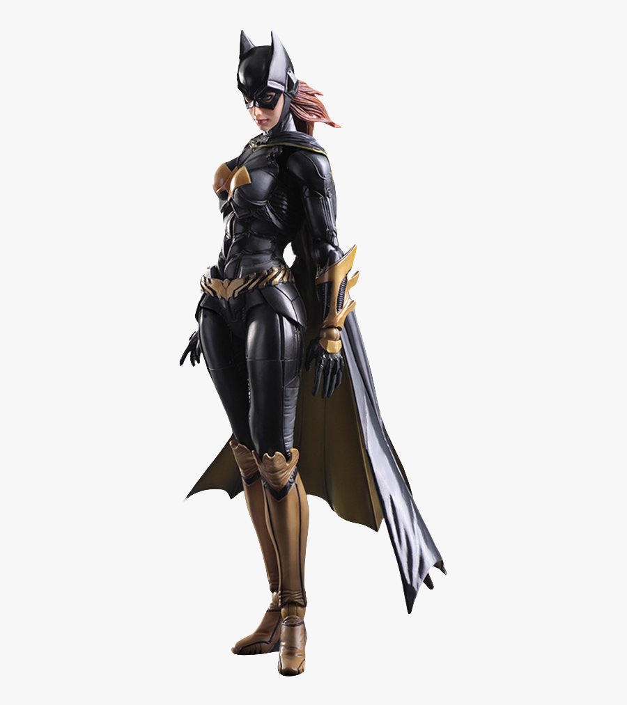 Free Wonder Woman Vector Logo - Batgirl Action Figure Arkham Knight, Transparent Clipart