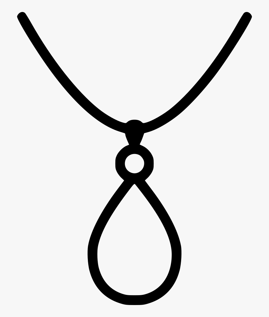 Necklace Svg Man Png - Jewelry Icon Png Transparent, Transparent Clipart