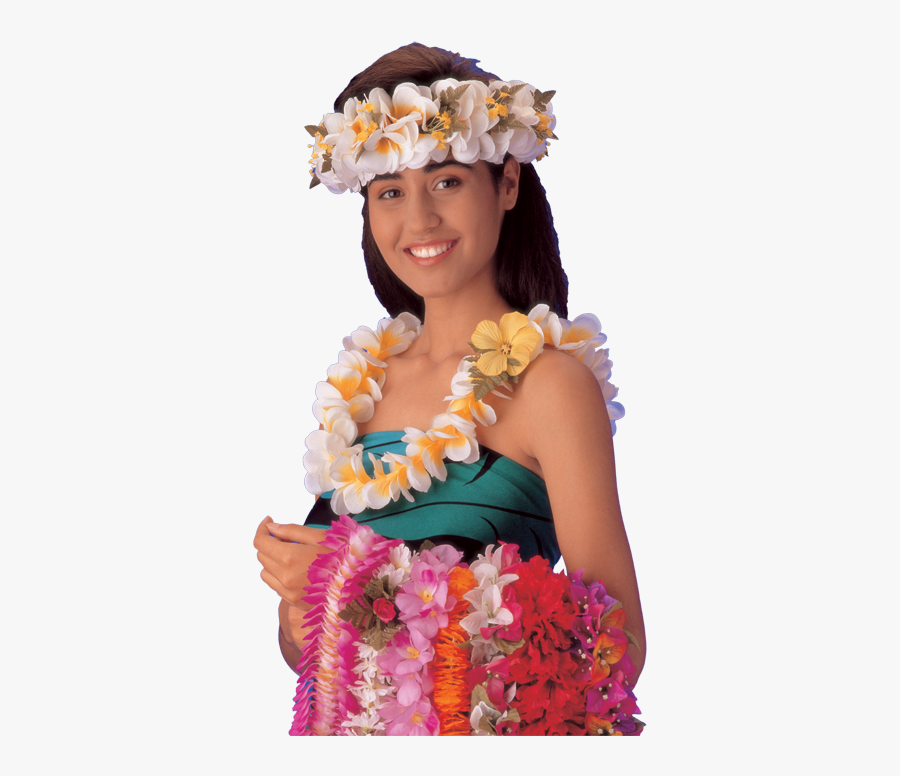 Lei Girl - Hawaii , Free Transparent Clipart - ClipartKey