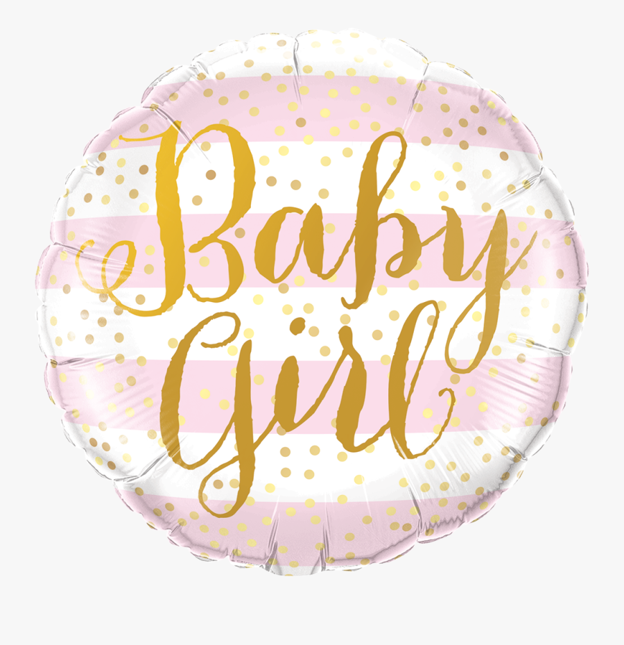 Baby Girl Foil Balloon , Free Transparent Clipart - ClipartKey