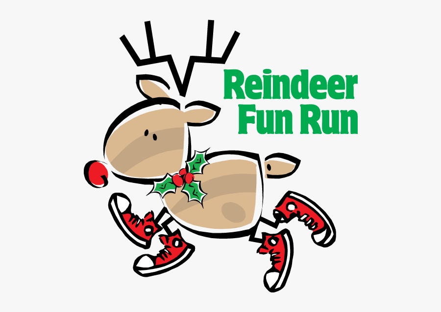 Register Reindeer Fun Run - Reindeer Races Clipart, Transparent Clipart