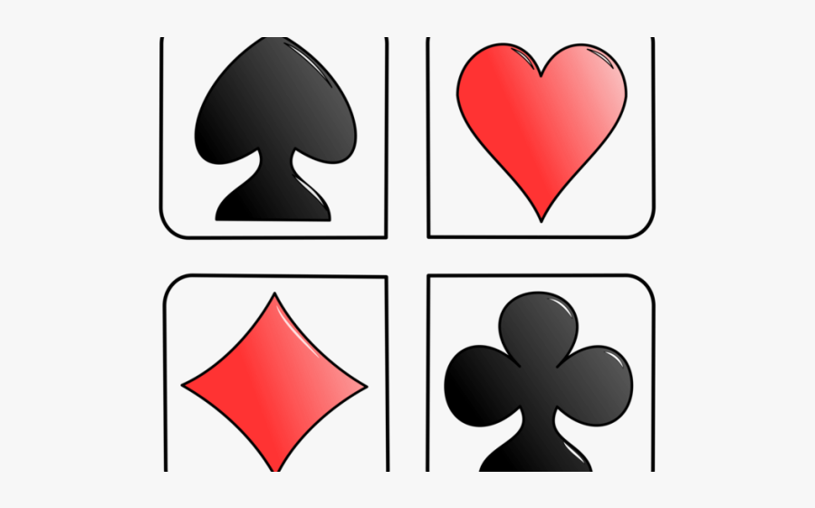 Symbols In Card Game, Transparent Clipart