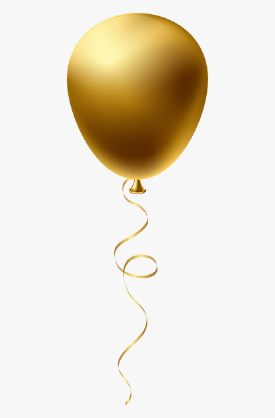 Gold Balloons Png - Transparent Gold Balloons Png, Transparent Clipart