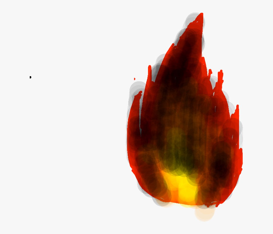 Drawing41 - Black Fire - Illustration - Illustration, Transparent Clipart