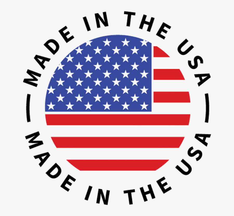 Made In Usa - Us Flag, Transparent Clipart