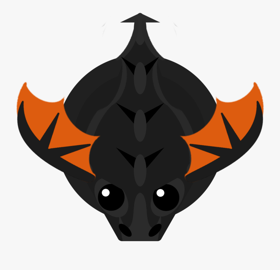 10 Million Biggest Of The Game Is The Bd - Black Dragon Mope Io, Transparent Clipart