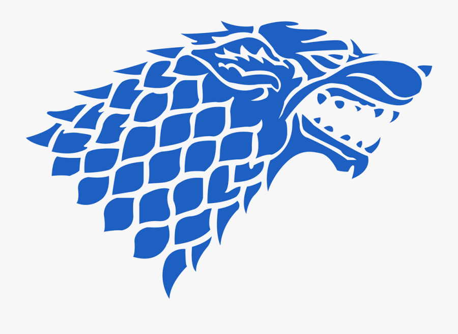 Game Of Thrones Clipart Vector - Game Of Thrones Casa Stark, Transparent Clipart
