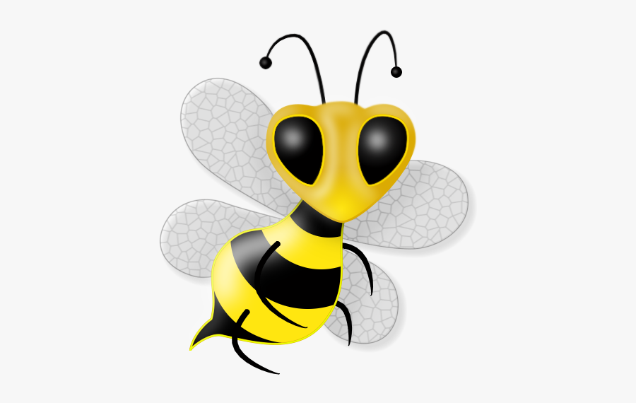 Bee Clipart Transparent Background - Bumblebee Clipart Transparent Background, Transparent Clipart