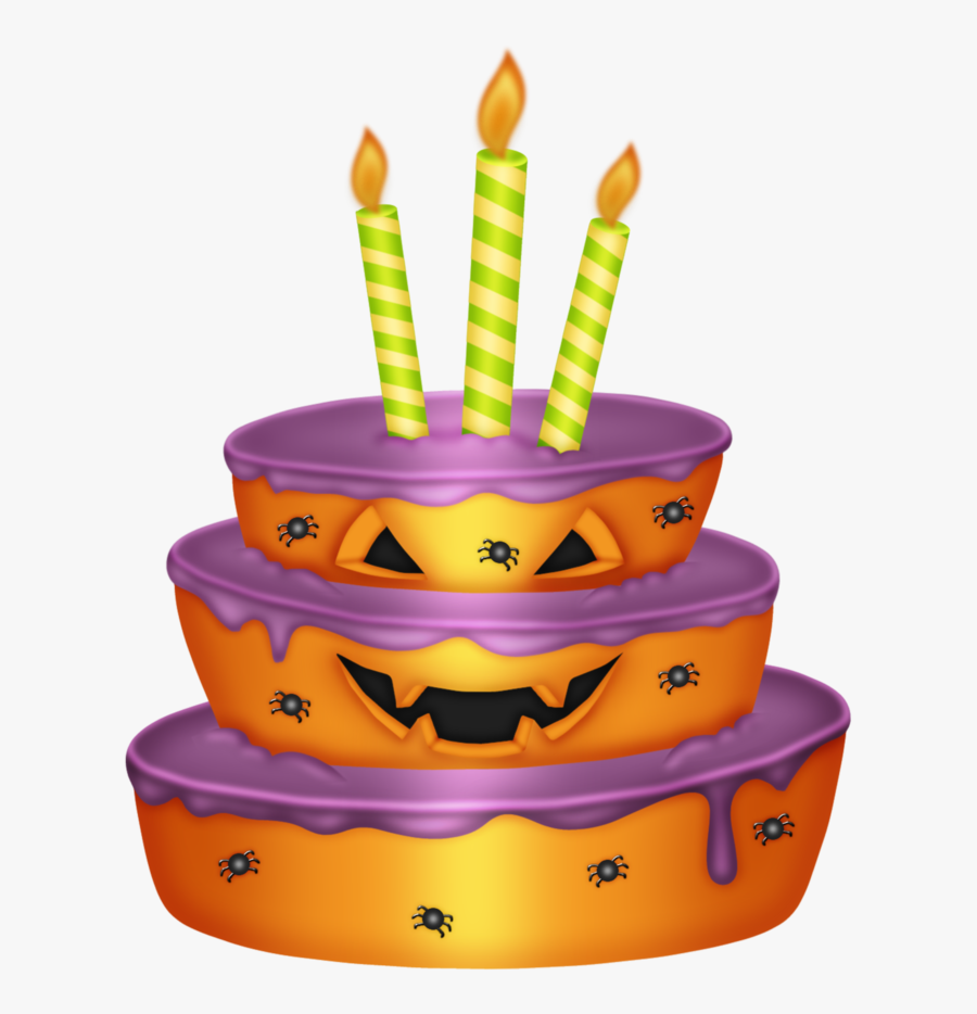 Http - //rosimeri - Minus - Com/mgxfz40b0nt0d - Clip - Halloween Birthday Cake Clip Art, Transparent Clipart