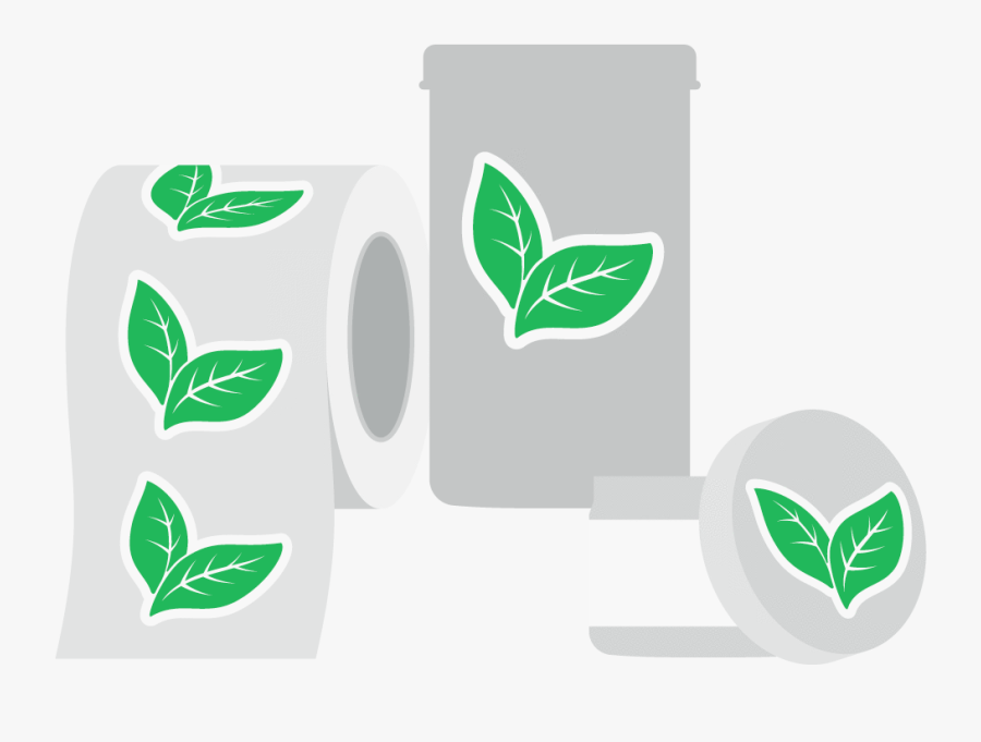 Custom Shape Can Labels Stomp Stickers Png Png Round - Label, Transparent Clipart