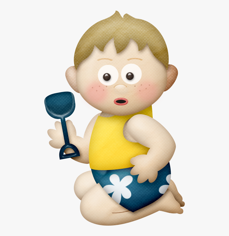 Niños En La Playa Png, Transparent Clipart