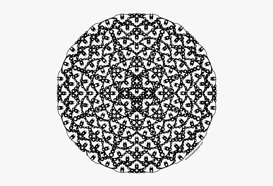 Transparent Mandala Designs Clipart Image, Transparent Clipart