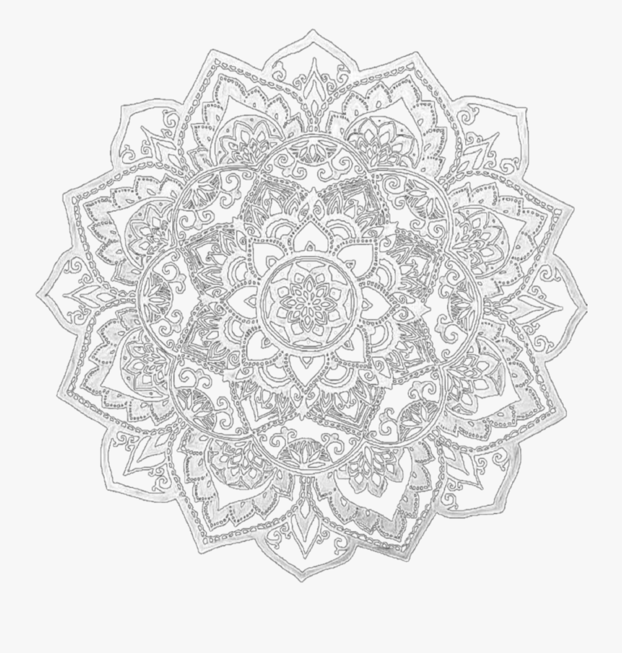 Mandala Clipart Lace - Transparent Background Lace Pattern, Transparent Clipart