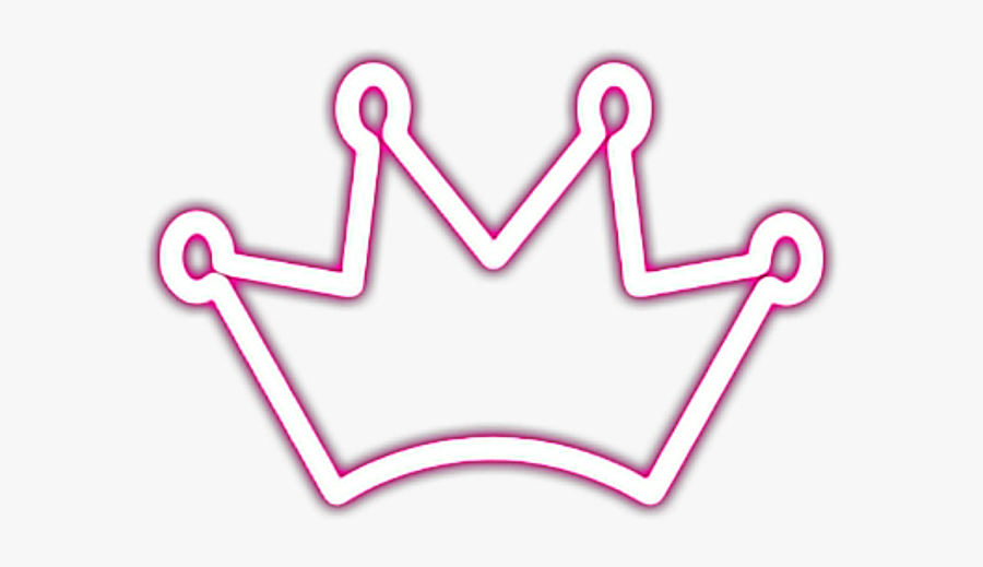 #corona #neon #fosforescent #stikers - Corona Png, Transparent Clipart