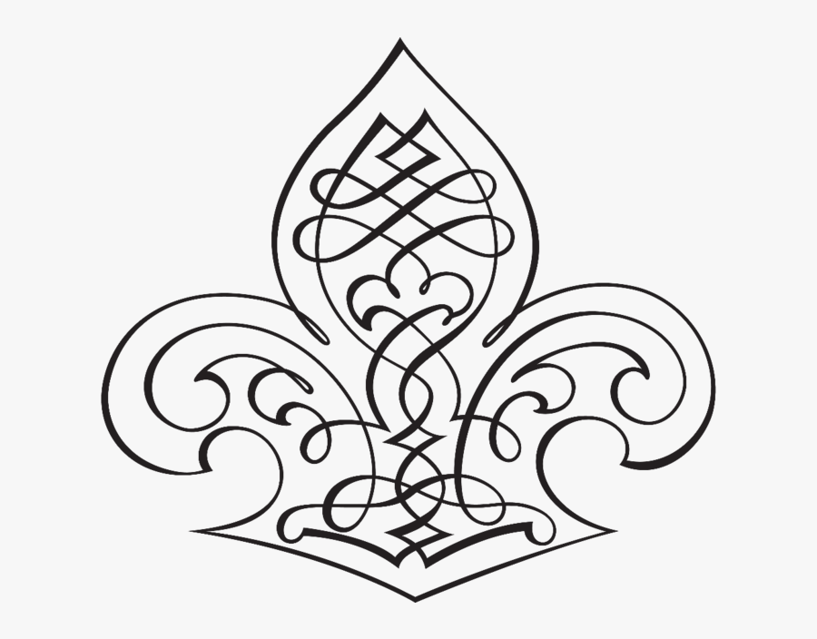 Monogram Art Images, Calligraphy, Stencils, Mandala, - Line Art, Transparent Clipart
