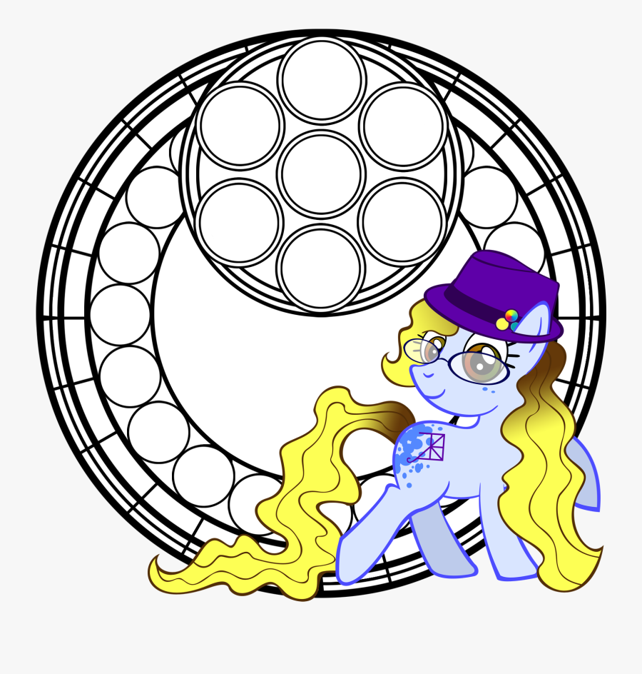 Svg Black And White Download Mlp Stained Glass Coloring - Coloring Pages Steven Universe Chibi, Transparent Clipart