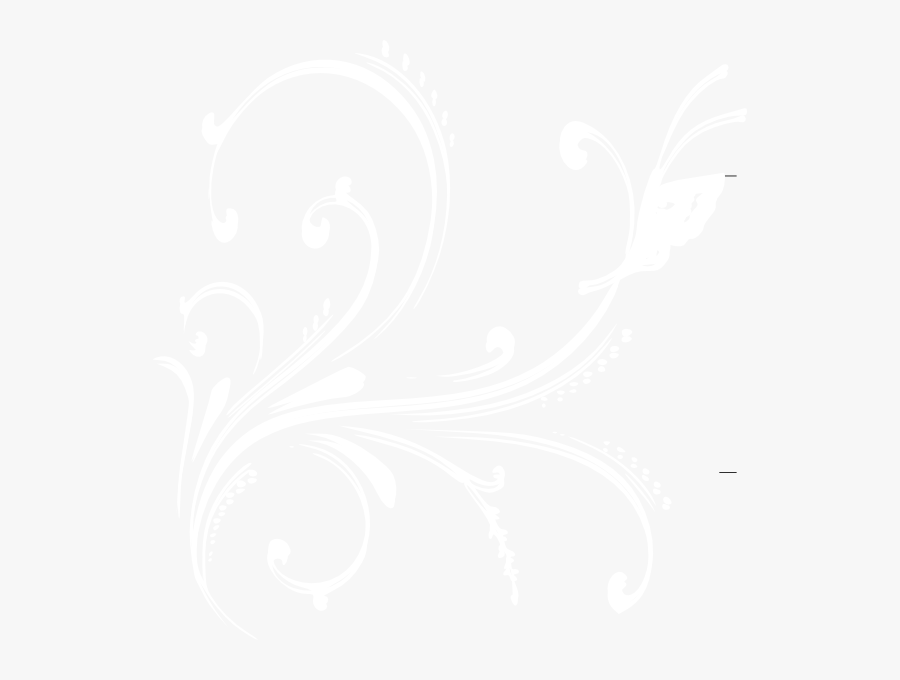 Floral White Png, Transparent Clipart