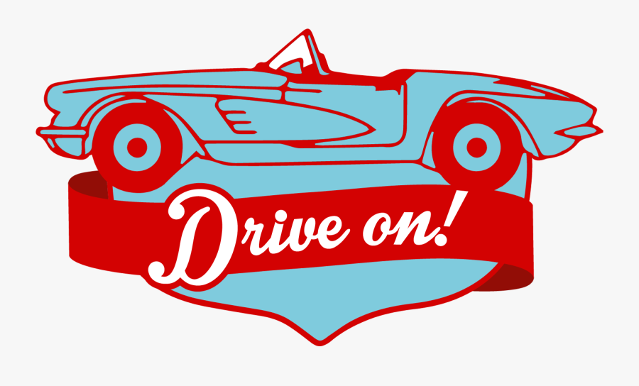 Drive On - Open-wheel Car, Transparent Clipart