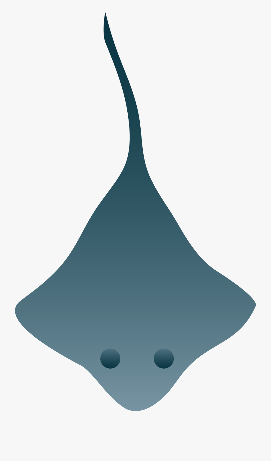 Little Free Clip Art - Stingray Clipart No Background, Transparent Clipart