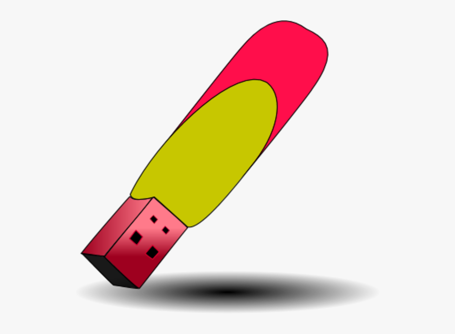 Usb Flash Drive Memory Stick Vector Clip Art - Usb Flash Drive, Transparent Clipart