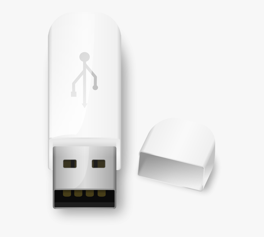 Usb Flash Drive, Transparent Clipart