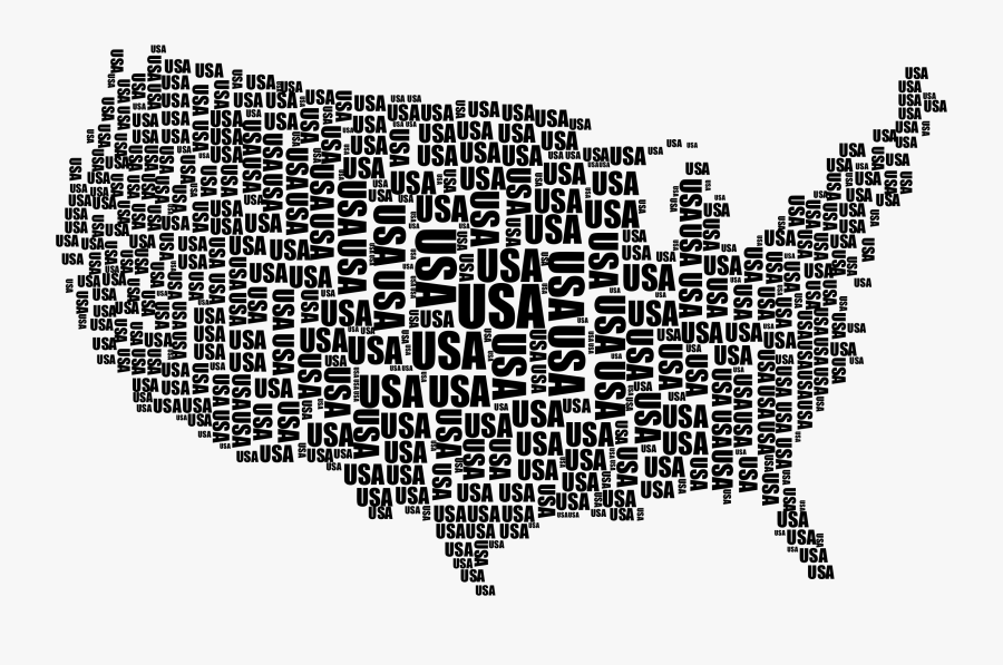 Cloud Black Big Image - Democratic And Republican States, Transparent Clipart