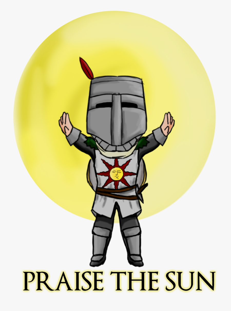 After Defeating Three Lords Of Cinder You Return To - Solaire Praise The Sun Meme, Transparent Clipart