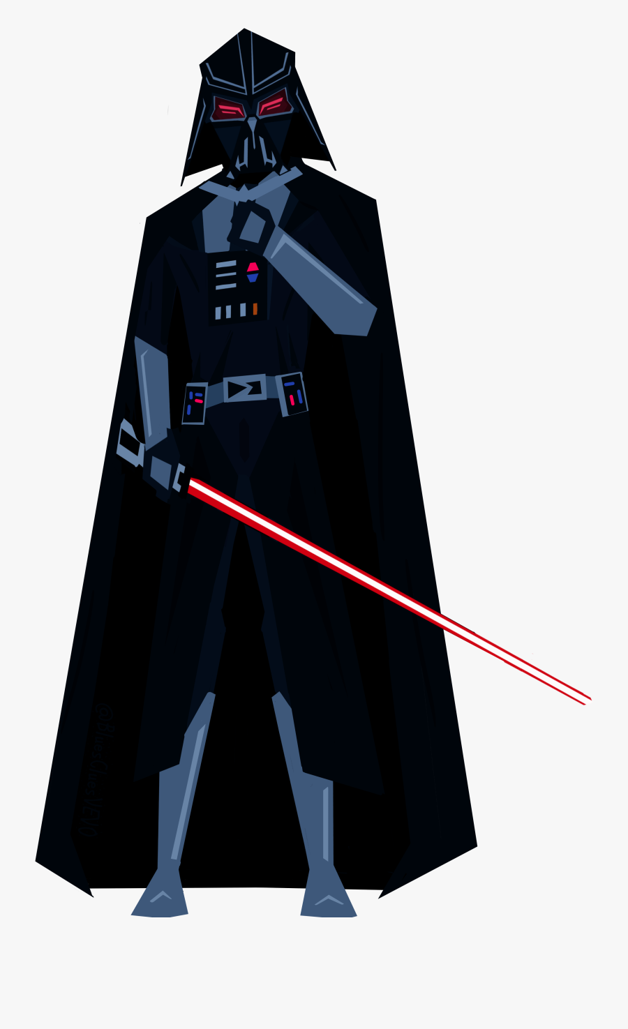 Drawing The Battlefront Day Darth Vader Starwarsbattlefront - Vader Battlefront Ii Render, Transparent Clipart