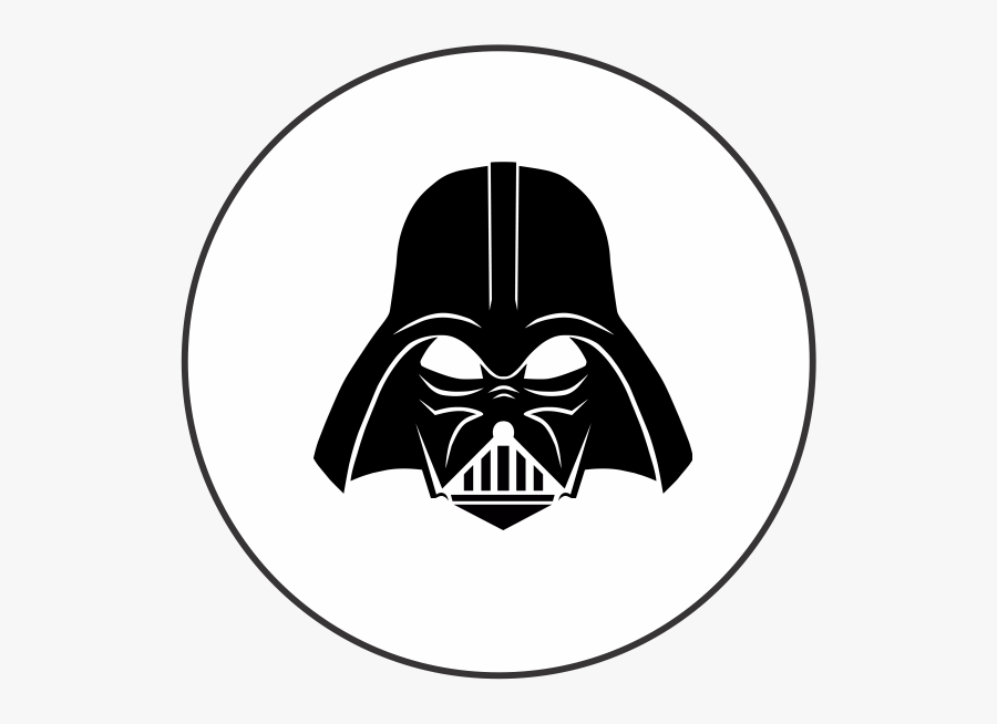 Vader Drawing Portrait - Clipart Darth Vader Png, Transparent Clipart