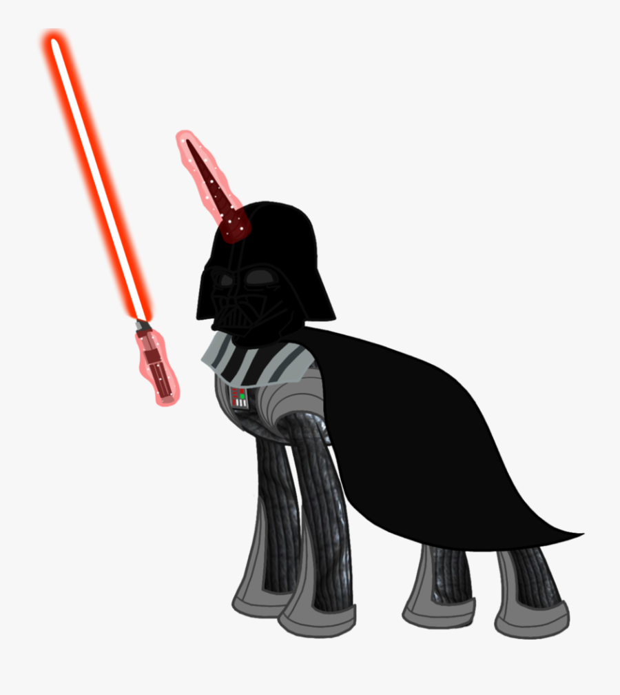 Darth Vader Clipart Dark Side - My Little Pony Darth Vader, Transparent Clipart