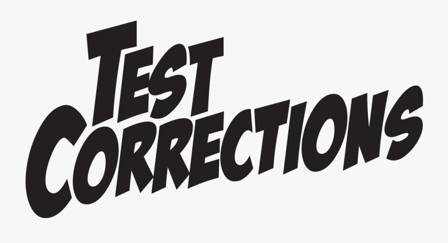 Picture - Correction Of The Test, Transparent Clipart