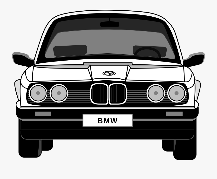 Transparent Bmw Logo Clipart - Bmw Clipart Black And White, Transparent Clipart